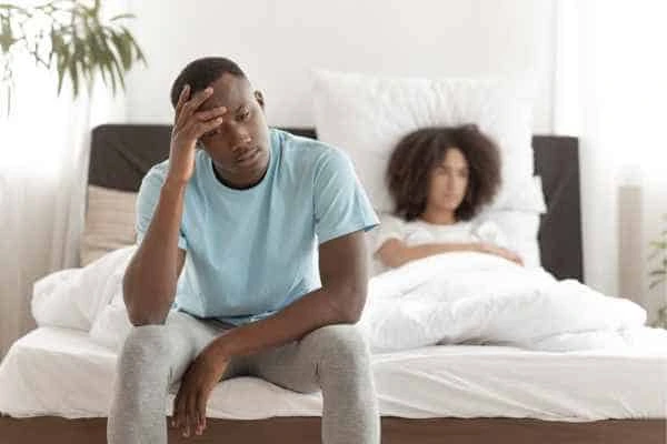 Man upset about ED symptoms Solihull Lodge