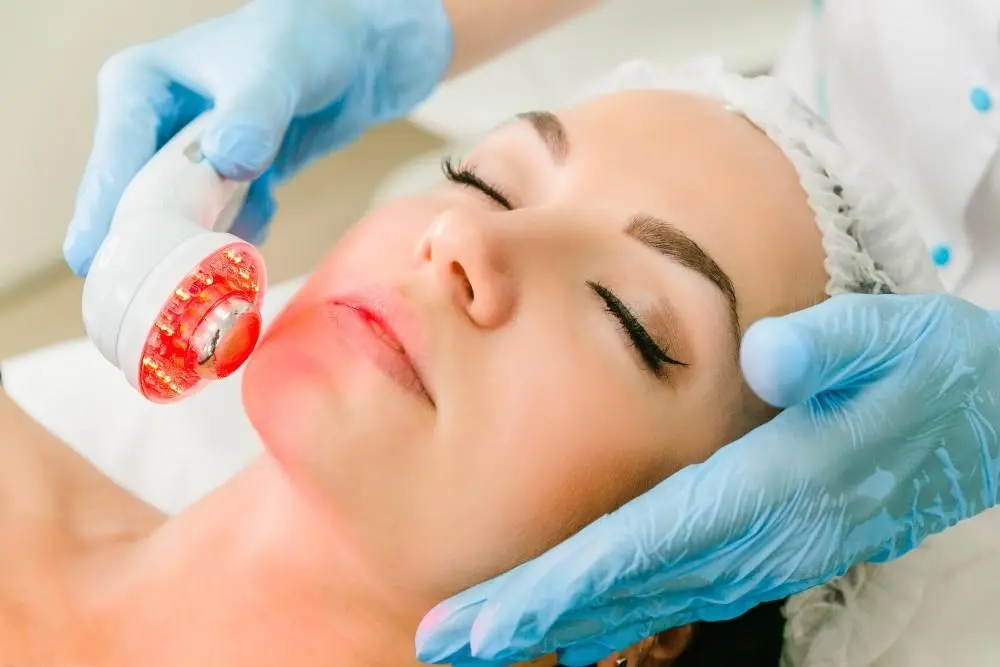 woman having non-surgical Morph8 treatment Solihull Lodge