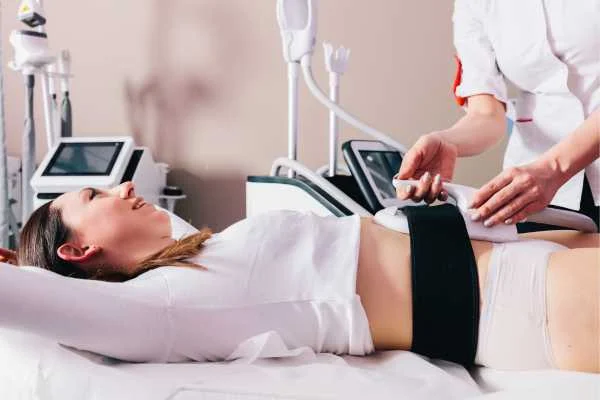 woman having body sculpting to help improve her body image and her mental health Solihull Lodge