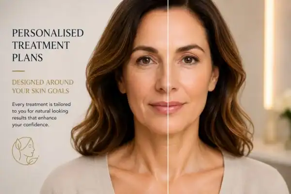 Before and after results of Collagen Lift Therapy Solihull Lodge